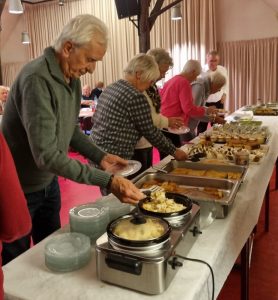 Oosterwolde, historie, historische vereniging, Historische Maaltijd dessert,
