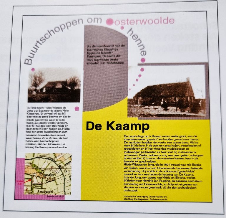 Oosterwolde - De Kaamp - Historie - buurtschap