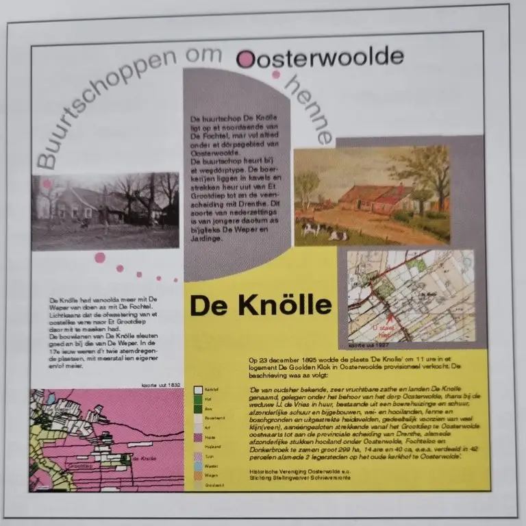 Oosterwolde - Buurtschap - De Knolle - Historie