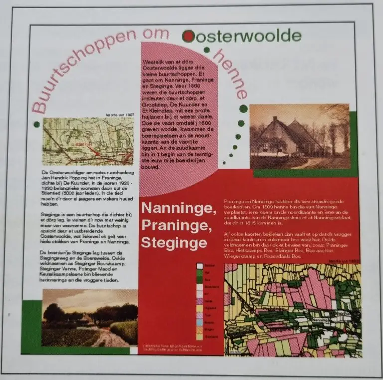 Oosterwolde - Buurtschap - Nanninga - Prandinga - Steginga - Historische Vereniging
