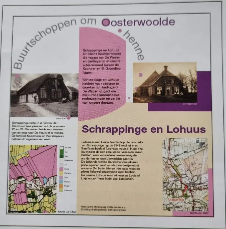 Oosterwolde, Buurtschap, Ooststellingwerf, Schrappinga, lohuus,