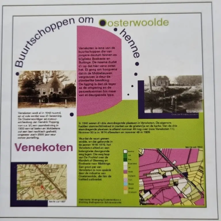 Oosterwolde, Ooststellingwerf, Venekoten, Buurtschappen